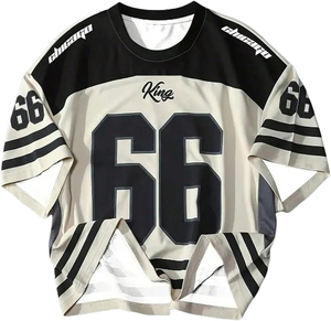 Premium Men's Sports <b>Mesh</b> Jersey, Lightweight Breathable Athletic <b>Shirt</b>, Quick Dry Performance <b>Mesh</b> Jersey - Product Image 1