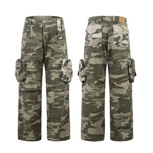Pantalon Cargo de Chasse Décontracté Premium pour Homme, Léger, Respirant, en Coton, Multi-Poches, pour Activités de Plein Air, avec Logo Personnalisé - Product Image 1