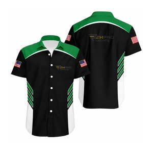 Custom Button Down <b>Shirts</b> F1 Racing <b>Shirts</b> Pit Crew Drag Race <b>Shirt</b> Make Your Design For Formula <b>Car</b> Racing Team And Fans <b>Shirts</b> - Product Image 1
