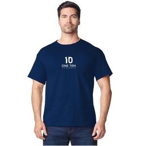 เสื้อยืดผู้ชายสีกรมท่า มีกระเป๋าเสื้อ ผ้าฝ้ายพรีเมียม คอกลม แขนสั้น สไตล์ลำลอง พร้อมกระเป๋าหน้าอก รับสกรีนโลโก้ ขายส่ง - Product Image 2