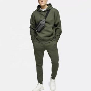 Conjunto Deportivo Personalizado al por Mayor para Hombre, Sudadera con Capucha, Pantalón Deportivo, 100% Algodón de Alta Calidad, Impermeable, Bordado - Product Image 1