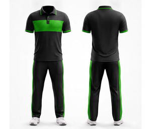 Conjunto de Uniforme de Cricket para Hombre, Ropa Deportiva para Competencia, Tejido Transpirable, Impresión Profesional, 100% - Product Image 1