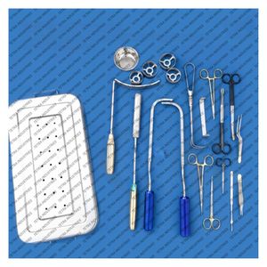 Hot Selling 20 PCS Mammaplasty Breast Surgery Instrument Set Stainless Steel Mammaplasty Breast Reconstruction Surgical <b>Kit</b> CE - Product Image 1