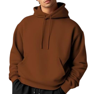 Ensemble pantalon et sweat à capuche en coton pour homme, style vintage, respirant, imprimé, décontracté, streetwear d'hiver - Product Image 2