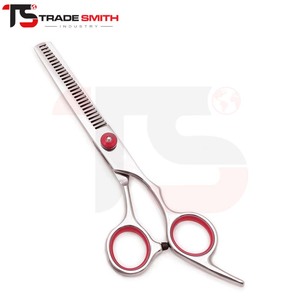 Tijeras de entresacar clásicas TSI para barbería, herramienta profesional para texturizar el cabello, para uso en salón. - Product Image 6