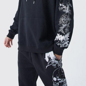 Pantalones Deportivos de Primera Calidad, 100% Algodón, Holgados, Transpirables, con Logotipo EMB Personalizado, Ropa Deportiva Urbana para Hombre - Product Image 3