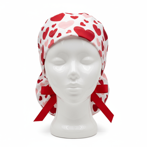 Adjustable Medical <b>Scrub</b> Hats Unisex Nurse Caps With Custom Logo <b>Working</b> Cap Sweet Soft Cotton Button Hospital Surgical Hats - Product Image 2