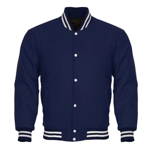 Veste universitaire pour homme, coupe-vent, en polaire, hiver, fabrication sur mesure OEM, très demandée, nouvelles arrivées - Product Image 2