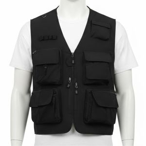 Chaleco de Trabajo Informal para Hombre, Diseño Personalizado, Transpirable, de Secado Rápido, Impermeable, Ecológico, 5 Dimensiones, Otoño - Product Image 3