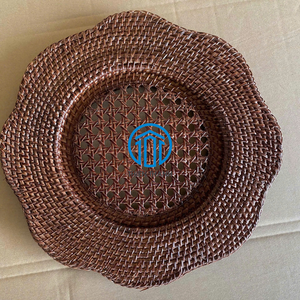 Elegant Rattan Placemat Stylish Table <b>Mat</b> For Dining Table Natural Woven Placemat For Home Kitchen Table Decor - Product Image 2
