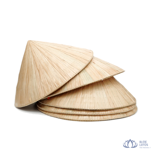 [MEILLEURE NOTATION] |   Chapeau conique artisanal en gros, design personnalisé, toutes tailles, cadeau souvenir pour les fêtes et célébrations, provenance Vietnam - Product Image 1