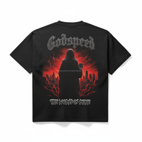 T-shirt streetwear pour homme, surdimensionné, personnalisé, OEM, vente en gros