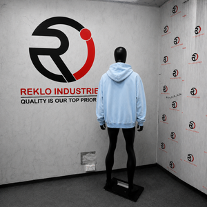 Sudadera con Capucha Azul de Algodón Suave para Hombre, Estilo Urbano Oversize con Detalles Transpirables y Desgastados, Manga Regular, ¡Oferta Francesa! - Product Image 4