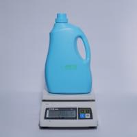 Jerigen Plastik 4L Kustom untuk Deterjen Cuci, Bahan Kimia Pembersih, Wadah Penyimpanan