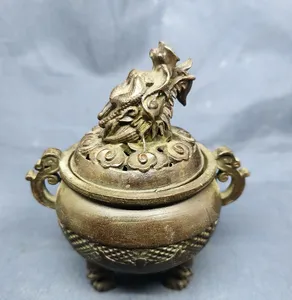 Artistic Fragrance Vessel <b>Bakhoor</b> Incense Burner Built for <b>Oud</b> Wood Elevating Interior Design and Scent Display - Product Image 1