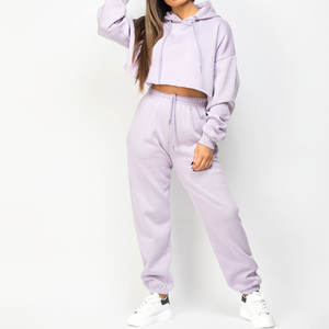 Ensemble 2 pièces personnalisé pour femme : veste zippée et pantalon évasé ajusté, survêtement de jogging avec sweat à capuche et pantalon de survêtement - Product Image 5