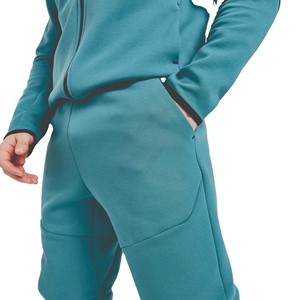 Nuevo Chándal Deportivo Informal de la Mejor Calidad, con Capucha, Estampado Sólido, Logotipo Personalizado, Algodón, para Hombre, Talla Grande, Jogger, Venta al por Mayor - Product Image 2