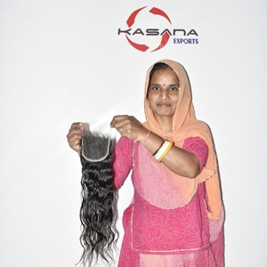 Extensiones de Cabello Humano Natural Virgen Vietnamita 4x4 HD, Sin Enredos, Sin Caída, Precio de Fábrica al Por Mayor, ¡Venta Caliente! - Product Image 2