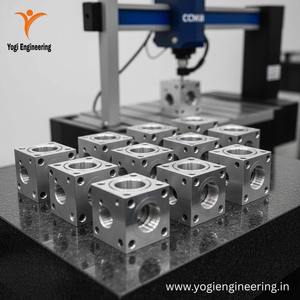 บล็อกแมนิโฟลด์แบบกลึงขึ้นรูป-เหล็กอ่อน/อลูมิเนียมอัลลอย/สแตนเลส ยี่ห้อโยคี อิงเนียริ่ง รุ่นแมนิโฟลด์ 09 - Product Image 2