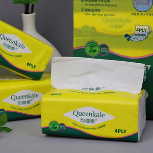 กระดาษทิชชู่สีขาวแพ็คนุ่ม3Ply บริสุทธิ์100% - Product Image 2