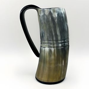 Taza Vikinga Tallada a Mano Multicolor de Alta Calidad 100% Auténtica, Último Diseño de la Marca Vikinga para Regalos Empresariales, Precio al por Mayor - Product Image 2