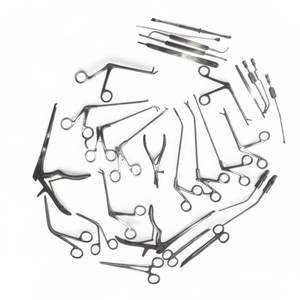 Juego de Instrumentos de Neurocirugía de 85 Piezas, Herramientas Neuroquirúrgicas para Cirugía Cerebral de Precisión, Acero Inoxidable, Manual - Product Image 2