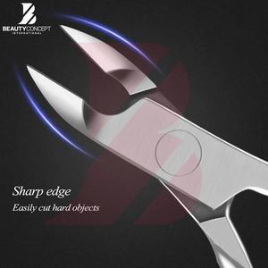 Juego de 2 Cortaúñas Profesionales de Acero Inoxidable con Borde Afilado, Color Plata y Dorado, para el Cuidado de las Uñas, Venta al Por Mayor - Product Image 6