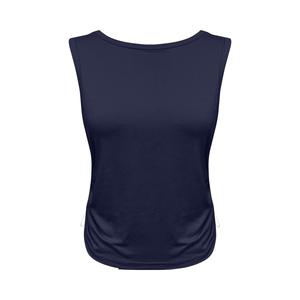 Camisetas sin mangas para mujer, blusa corta holgada sin mangas estilo vintage, chaleco deportivo, camiseta ligera y transpirable para verano, para correr, yoga y fitness - Product Image 3