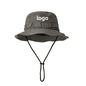 Sombrero de Pescador Ajustable con Logotipo Personalizado de Alta Calidad, Ligero, Transpirable, 100% Algodón, Unisex, para Viajes, Fiestas y Actividades al Aire Libre, con Ala Ancha, 2025 - Product Image 3