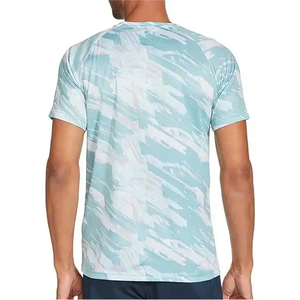 เสื้อยืดผ้าหนาพิมพ์ลายโลโก้ตามสั่งสำหรับผู้ชาย ผ้าคอตตอน 100% สไตล์ดิสเทรส ผลิตในประเทศปากีสถาน - Product Image 2