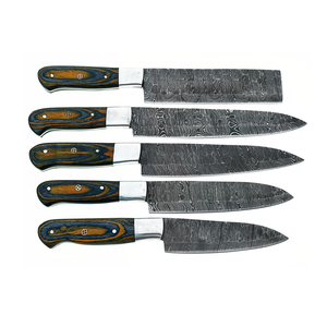 Premium Damascus Design <b>Kitchen</b> Knife Set Multi Functional Chef Knife Collection For Cooking And <b>Kitchen</b> Tasks - Product Image 4