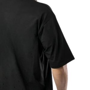 Men's <b>Black</b> Short Sleeve <b>T</b> <b>Shirt</b> Crew Neck Oversized Casual Tee <b>Plain</b> Solid Color Relaxed Fit Basic Top Lightweight Everyday - Product Image 4