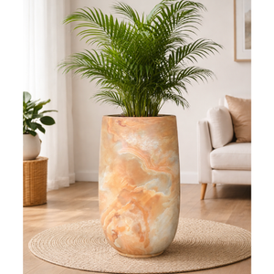All-Season Indoor/Outdoor Latest Design Eco-Friendly Lightweight Good Price Garden Decor <b>Best</b> Seller Fiberglass Planter Pot - Product Image 1