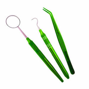 Kit de examen dental manual de acero inoxidable de clase I con certificación CE, el más vendido, en formato cassette, para estudiantes de odontología, de Dentavex - Product Image 6