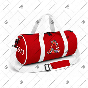ขายส่งกรีกเดลต้า |   ซิกมา | กระเป๋าเดินทางทรงกระบอก Theta Sorority Cordura สำหรับออกกำลังกาย เล่นกีฬา ท่องเที่ยว พักค้างคืน ความจุขนาดใหญ่ สำหรับวันหยุดสุดสัปดาห์ - Product Image 2