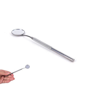 Espejo Bucal Dental Manual Autoclavable con Empuñadura Ergonómica, Instrumento de Examen Oral de Acero Inoxidable para Clínica - Product Image 6