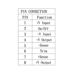 300VDC แรงดันไฟฟ้าขาเข้า150วัตต์ตัวแปลง5V 30A DC เป็น DC ตัวแทรกการติดตั้ง M3x0.5อุณหภูมิในการทำงาน-40 ~ 105 ℃ - Product Image 3