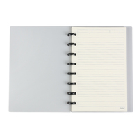 Eagle A5 Carnet de notes à reliure amovible Cahier à couverture rigide Ligne horizontale Pages intérieures planificateur de cahier