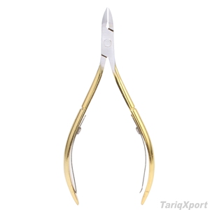 Coupe-ongles professionnel en acier au carbone à lame courbée pour manucure et pédicure, portable, pour cuticules - Product Image 2