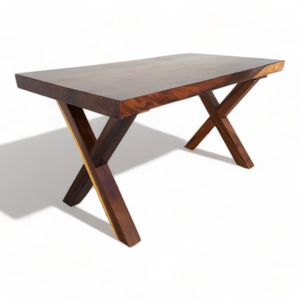 Luxury Style <b>Foldable</b> <b>Dining</b> <b>Table</b> Set Six Seater with Teak Wooden Frame Material For Home Furniture Decoration - Product Image 2