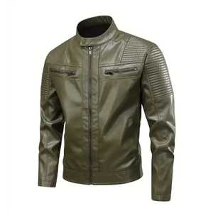Chaquetas de Cuero Clásicas con Cierre para Hombre, Diseño 2026, Nueva Colección, Chaquetas de Cuero para Hombre de Invierno, Color Personalizado - Product Image 1