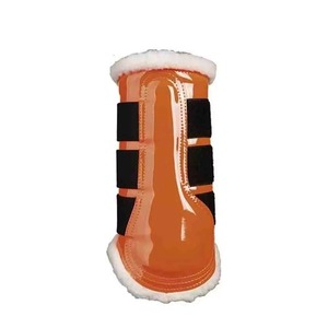 Protector de Patas para Caballos de Equitación, de Neopreno y Cuero Genuino, de Alta Calidad, Transpirable, Duradero, con Cierre de Hebilla - Product Image 6
