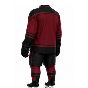 Tenue de hockey sur glace pour homme – Design uni, tissu doux, léger et confortable – Style simple pour équipe - Product Image 3