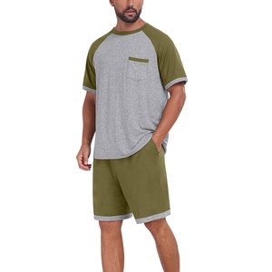 Ensemble assorti pour homme, chemise et short, 100% coton, léger, respirant, écologique, tenue de vacances, fournisseur OEM ODM - Product Image 6