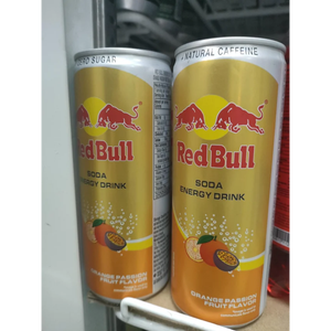 Bebida Energética RedBull Sabor Naranja y Fruta de la Pasión 250ML x24 Venta al por Mayor - Product Image 2