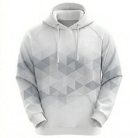 Sweat-shirt à capuche surdimensionné pour homme, taille plus, impression par sublimation personnalisée OEM, streetwear d'hiver, sweat-shirt tendance