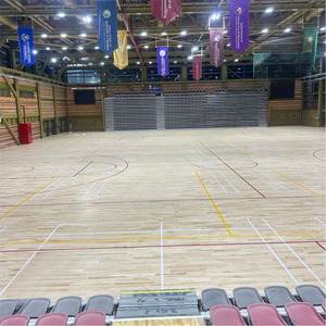Suelo de Madera para Cancha de Baloncesto Sundek Sports System, Suelo Deportivo con Absorción de Impactos para Interiores, para Competición - Product Image 4