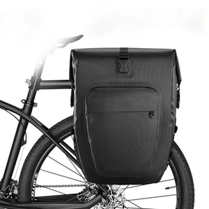กระเป๋าใต้อานจักรยานกันน้ำ ปรับขนาดได้ ทนทาน ผลิตจาก EVA PVC ไนลอน พกพาสะดวก สำหรับการปั่นจักรยานกลางแจ้งและการเดินทาง - Product Image 1