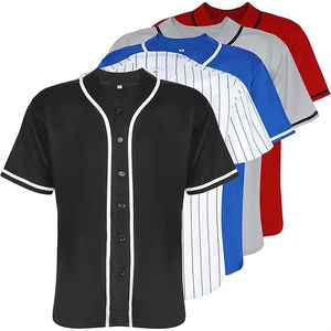Ropa Deportiva al por Mayor, Jersey de Béisbol Auténtico Personalizado con Rayas Naranjas sobre Negro y Blanco - Product Image 1