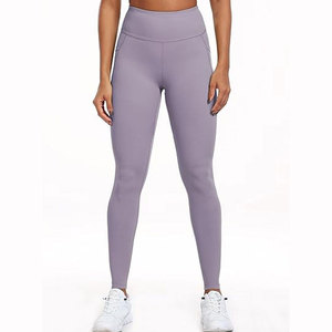 Leggings de Yoga para Mujer, Estilo Moderno, Cintura Elástica, Color Sólido, Alta Calidad, Spandex/Poliéster, Transpirables, Secado Rápido, Hechos en Pakistán, Venta al Por Mayor - Product Image 1